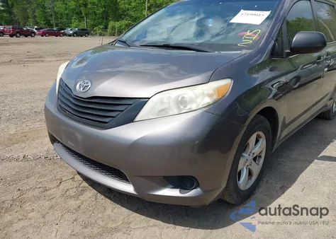 2012 Toyota Sienna Base from USA, damaged, VIN 5TDKA3DCXCS012945